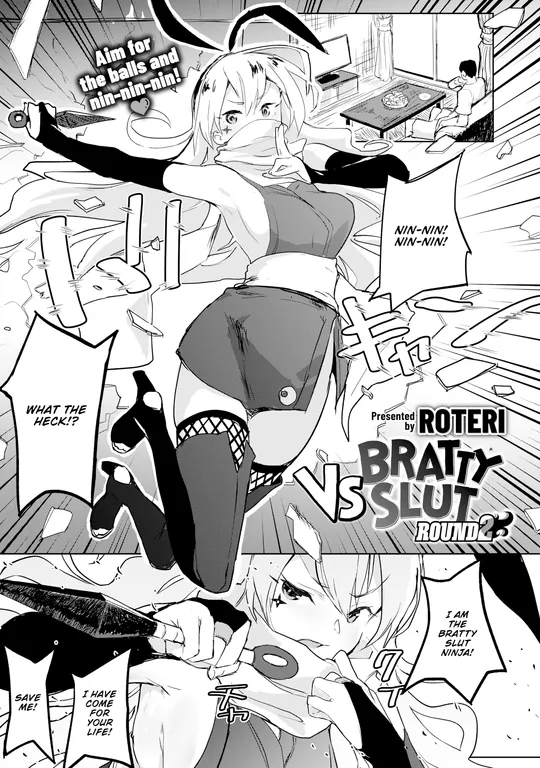 'VS Bratty Slut - Round 2' cover