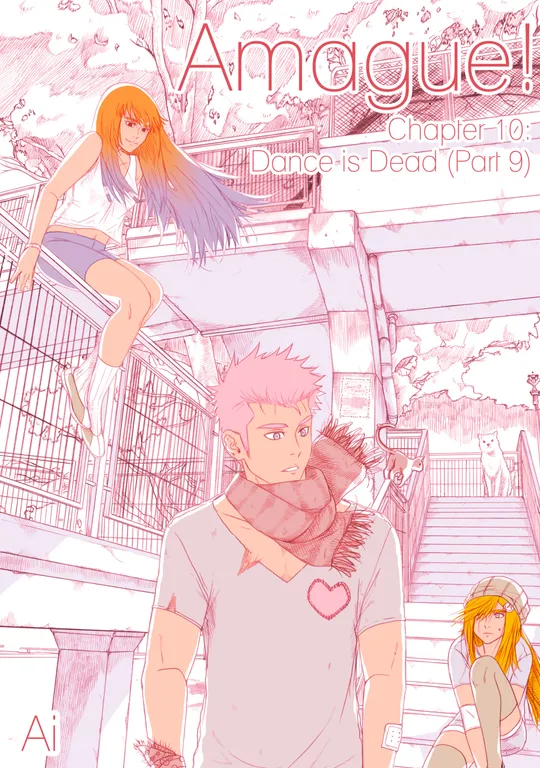 'Amague! Chapter 10 "Dance is Dead" Part 9' cover