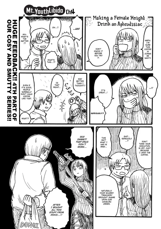 'Mt. Youth Libido ~Making a Female Knight Drink an Aphrodisiac~' cover