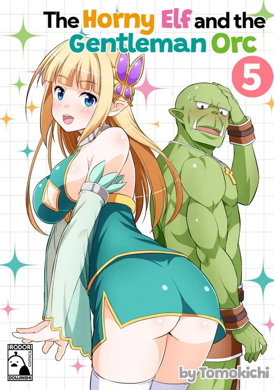 'The Horny Elf and the Gentleman Orc 5' cover