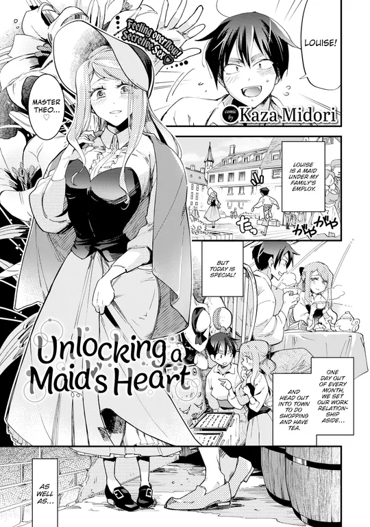 'Unlocking a Maid's Heart' cover