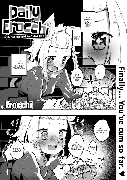 'Daily Erocchi #45 The Fox Thief Won't Give Up 5' cover