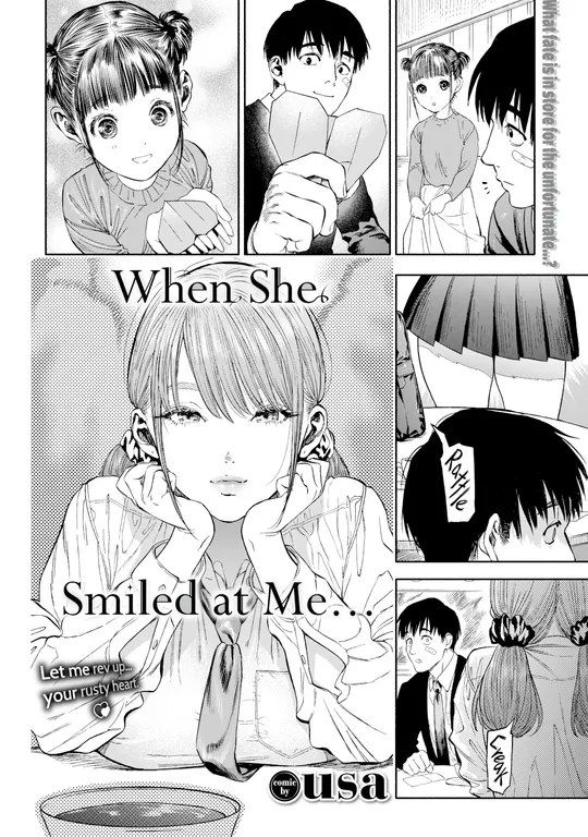 'When She Smiled at Me…' cover