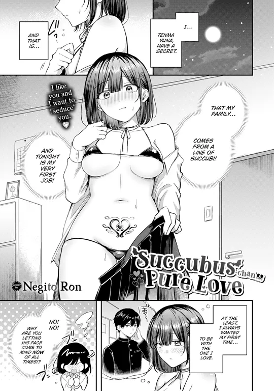 'Succubus-chan's Pure Love' cover