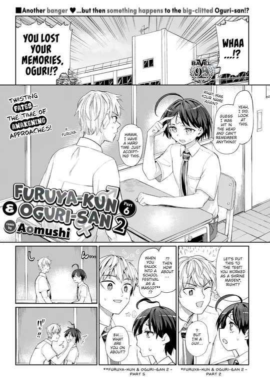 'Furuya-kun & Oguri-san 2 - Part 6' cover
