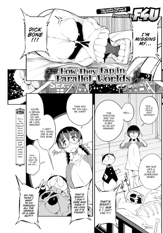 'How They Fap in Parallel Worlds Ch.2' cover
