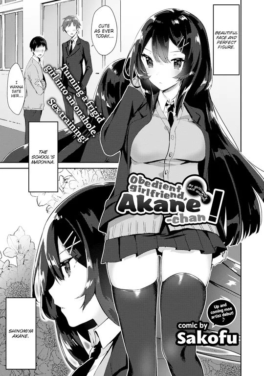 'Obedient Girlfriend, Akane-chan!' cover