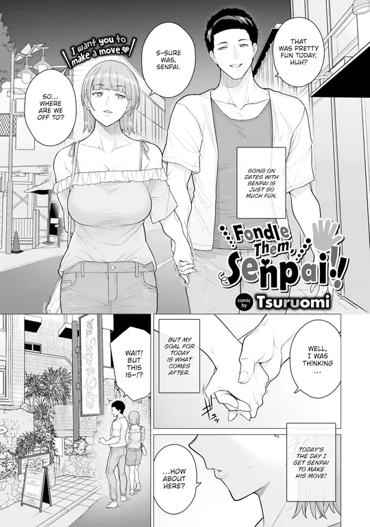 'Fondle Them, Senpai!!' cover