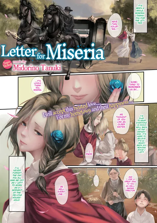 'Letter for Miseria' cover