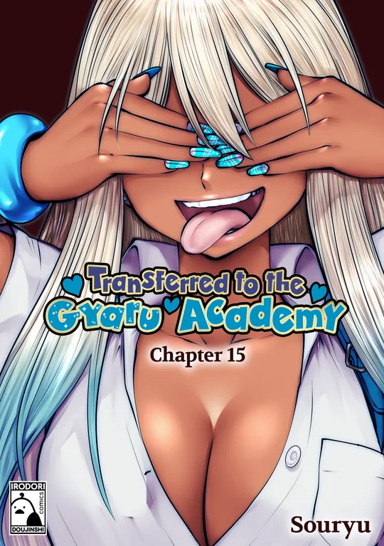 'Transferred to the Gyaru Academy - Chapter 15' cover