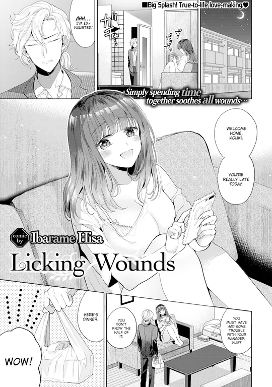 'Licking Wounds' cover