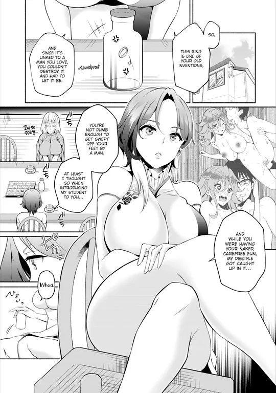 'My Gloomy Self Used These Magic Items to Turn My Share House into a Harem. Ch.14' cover