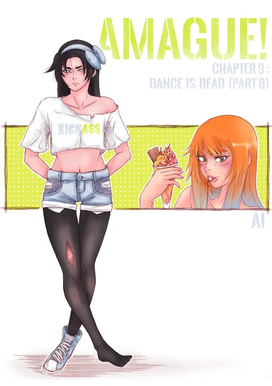 'Amague! Chapter 9 "Dance is Dead" Part 8' cover