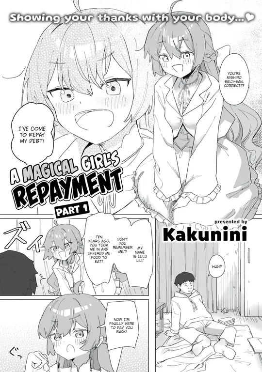 'A Magical Girl's Repayment - Part 1' cover