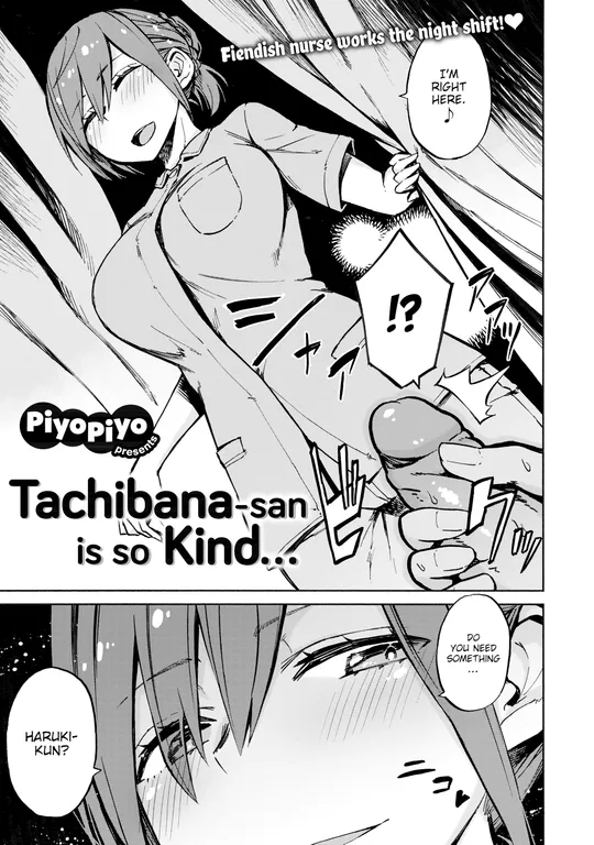 'Tachibana-san Is So Kind...' cover