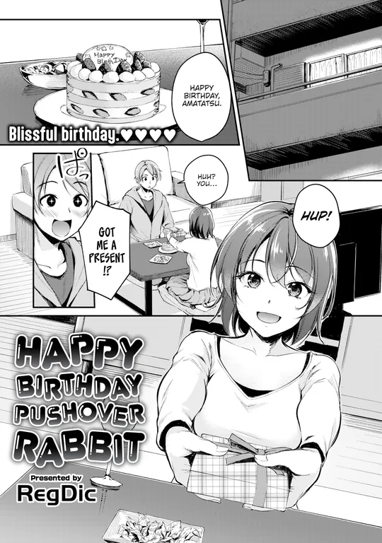 'Happy Birthday Pushover Rabbit' cover