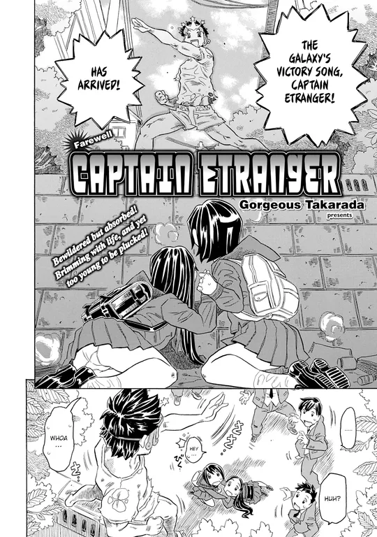 'Farewell Captain Etranger!' cover