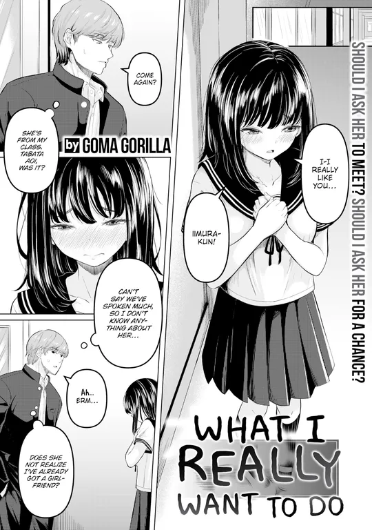 'What I Really Want to Do' cover