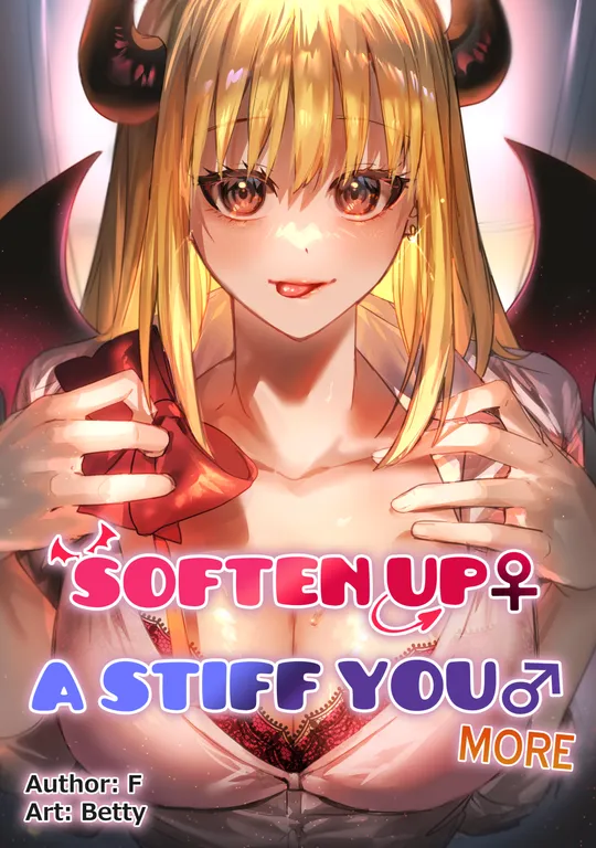 'Soften up♀ a stiff you♂ more' cover