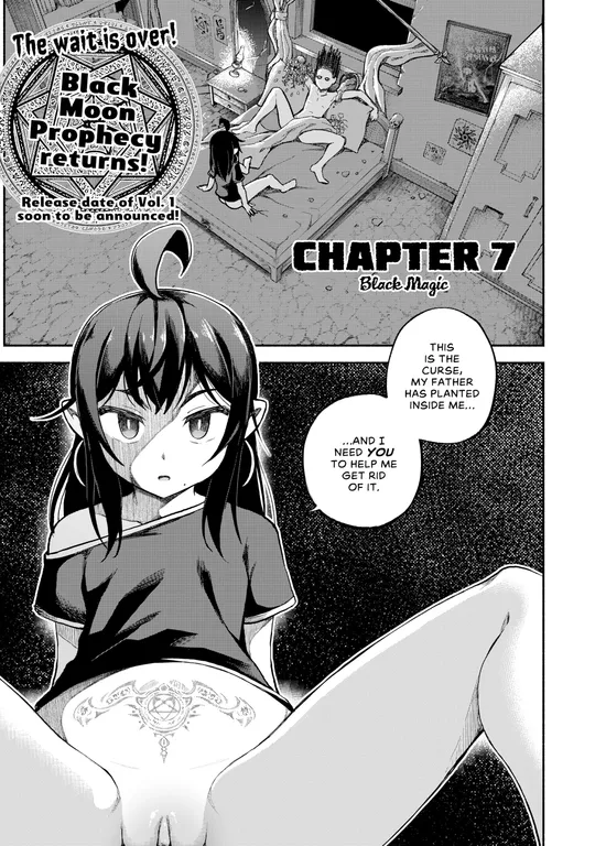 'Black Moon Prophecy - Chapter 7' cover