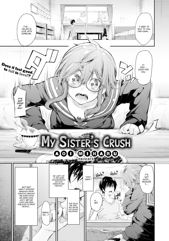 'My Sister's Crush' cover