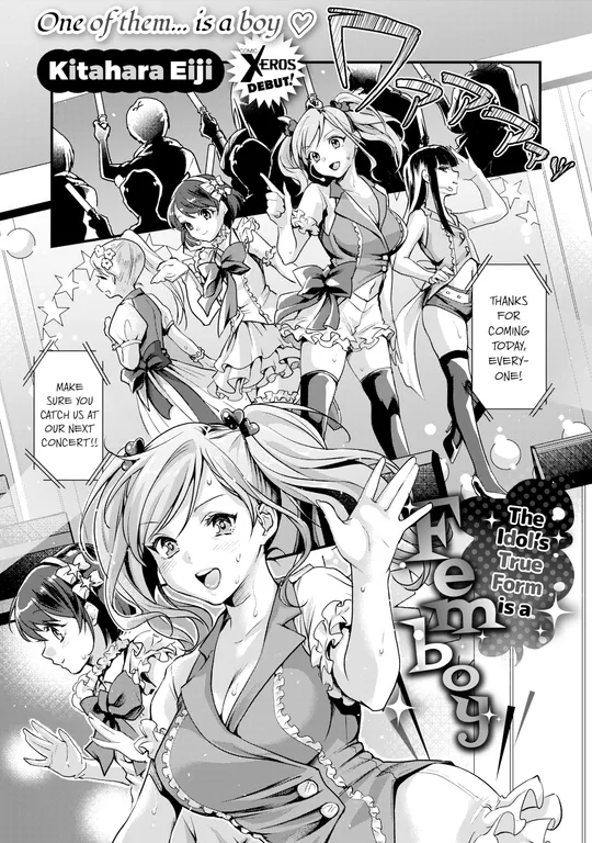 'The Idol's True Form Is a Femboy' cover