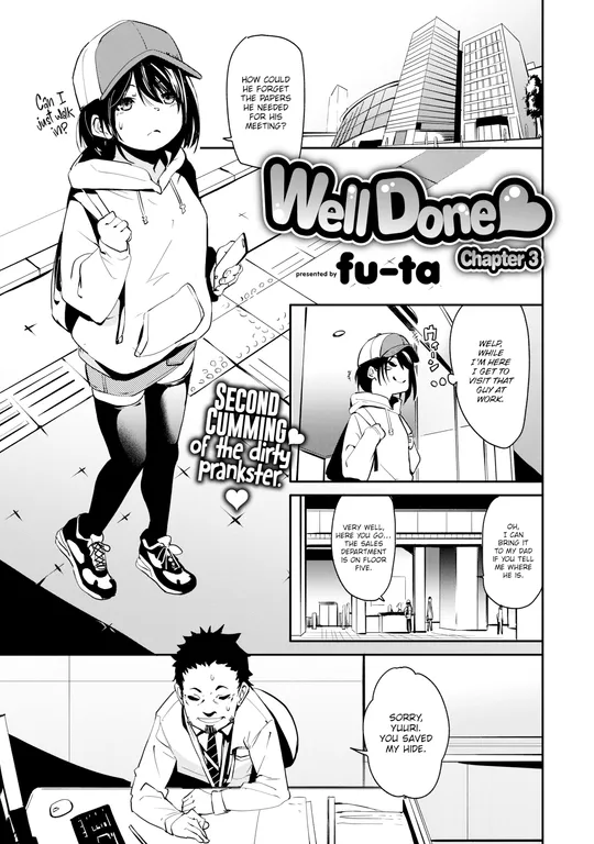 'Well Done ❤ Chapter 3' cover