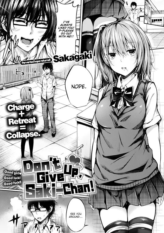 'Don't Give Up, Saki-chan!' cover