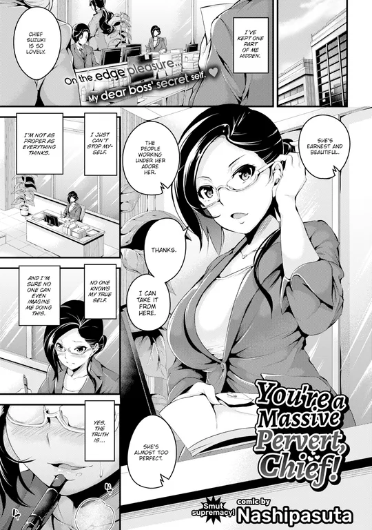 'You're a Massive Pervert, Chief!' cover
