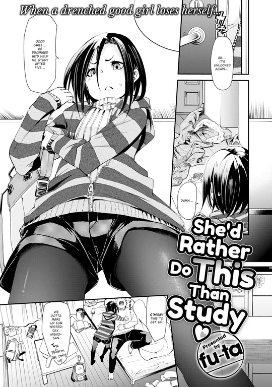 'She'd Rather Do This Than Study' cover