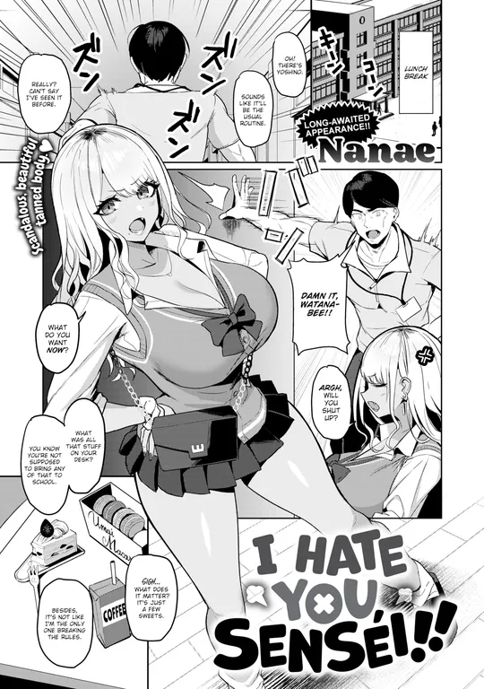 'I Hate You, Sensei!!' cover
