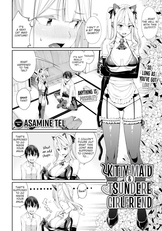 'Kitty Maid & Tsundere Girlfriend' cover