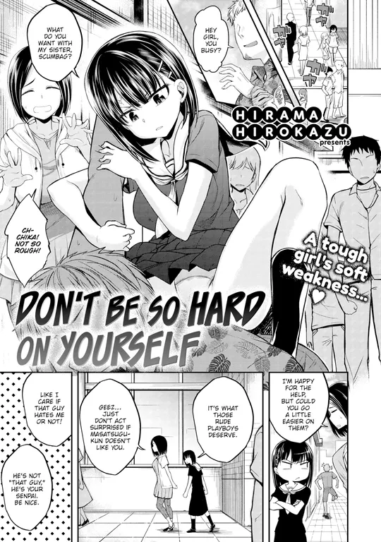 'Don't Be So Hard On Yourself' cover