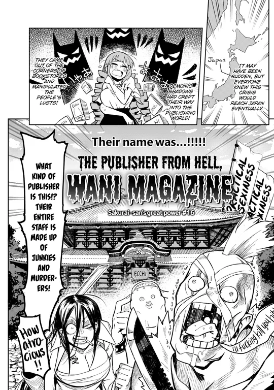 'Publisher from Hell, Wani Magazine' cover