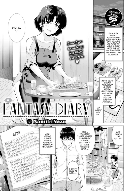 'Fantasy Diary' cover