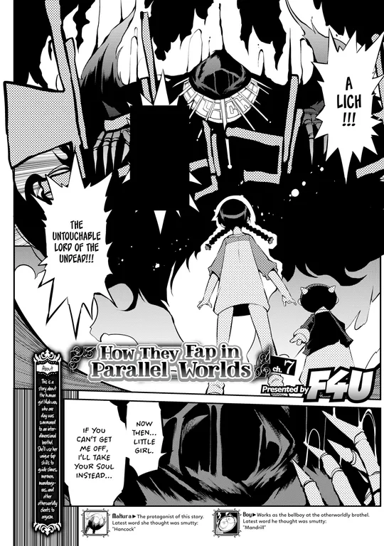 'How They Fap in Parallel Worlds Ch.7' cover