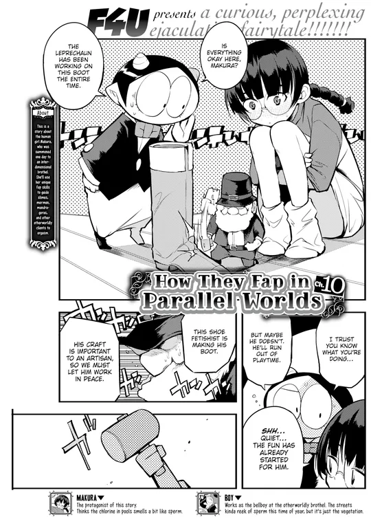 'How They Fap in Parallel Worlds Ch.10' cover