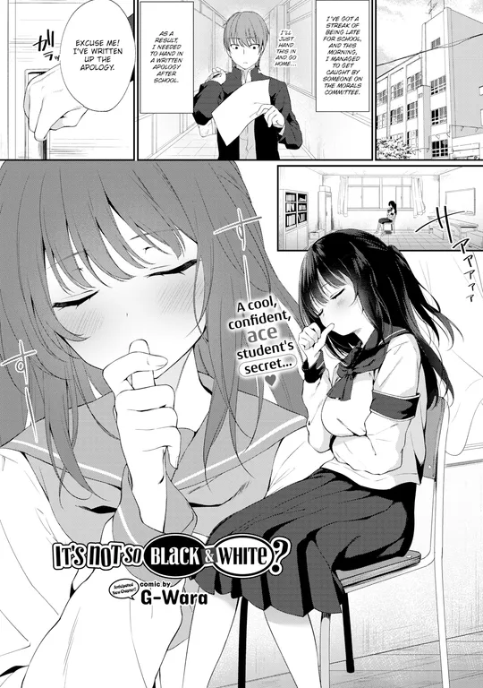 'It's Not So Black & White?' cover