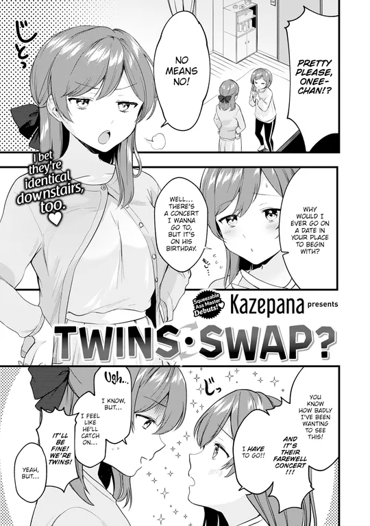 'Twins Swap?' cover