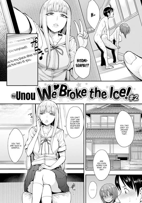 'We Broke the Ice! #2' cover