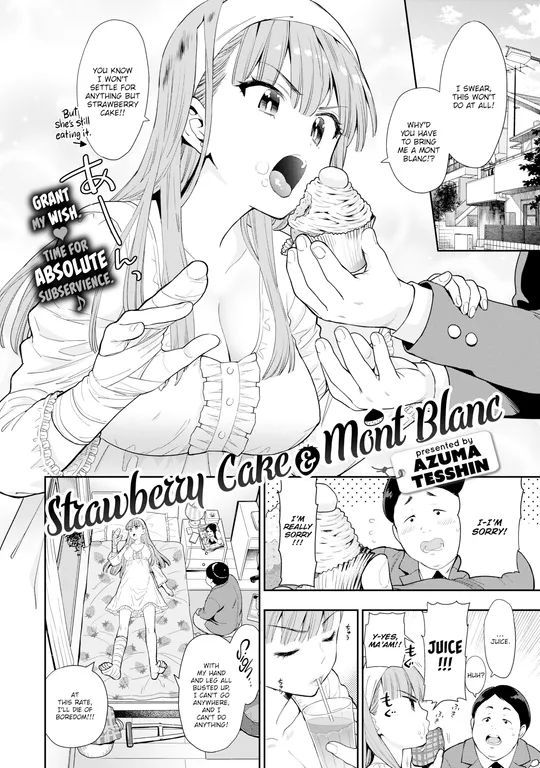 'Strawberry Cake & Mont Blanc' cover