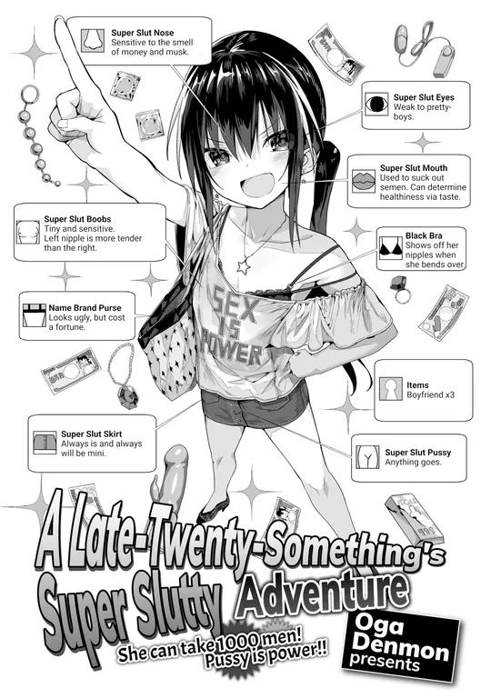 'A Late-Twenty-Something's Super Slutty Adventure' cover