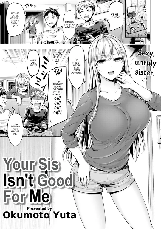'Your Sis Isn't Good For Me' cover