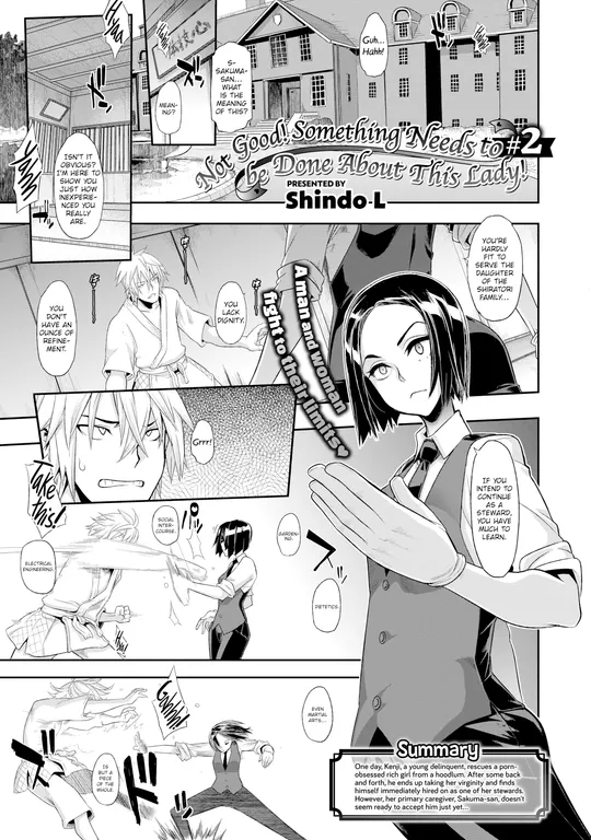 'Not Good! Something Needs to Be Done About This Lady! #2' cover