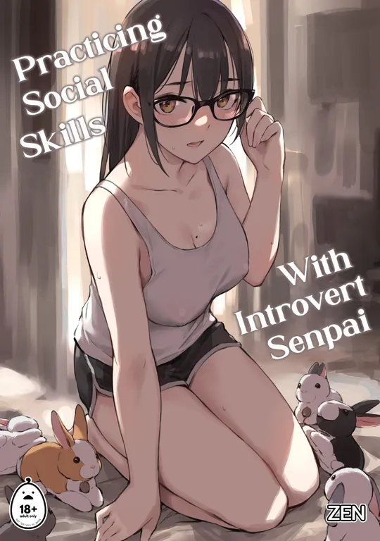 'Practicing Social Skills With Introvert Senpai' cover