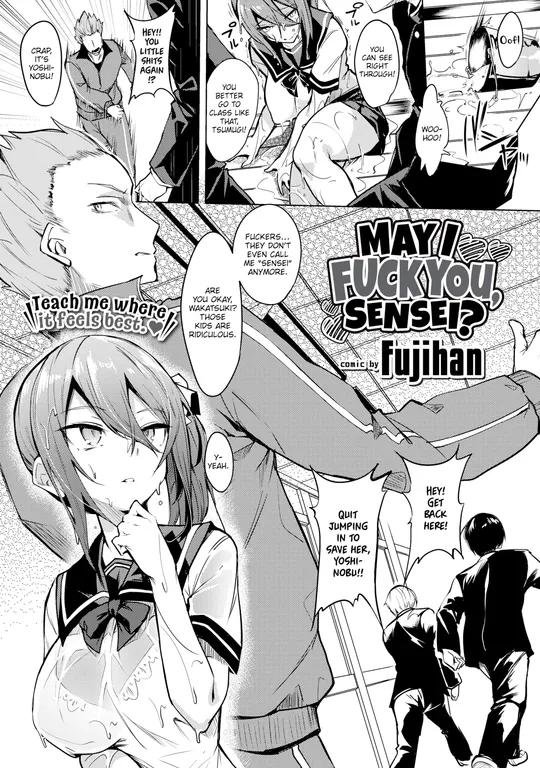 'May I Fuck You, Sensei?' cover