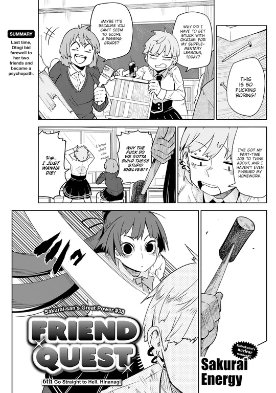 'Friend Quest: Chapter 6' cover