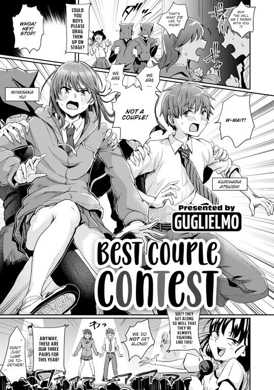 'Best Couple Contest' cover