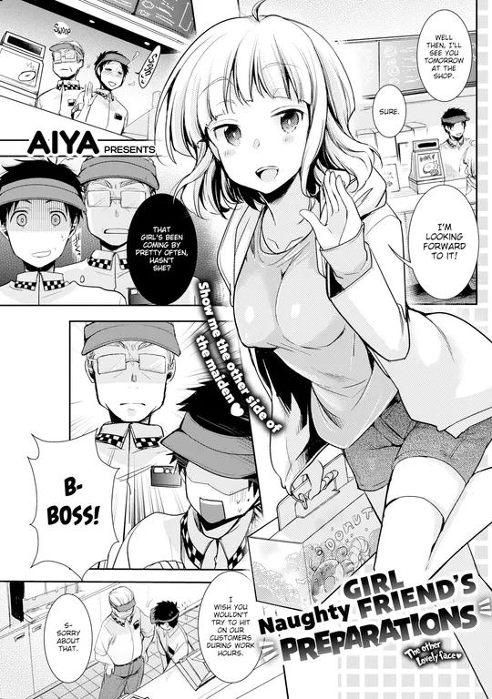 'Naughty Girlfriend's Preparations' cover