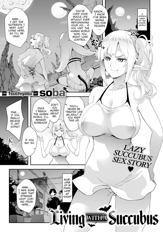 'Living With a Succubus' cover